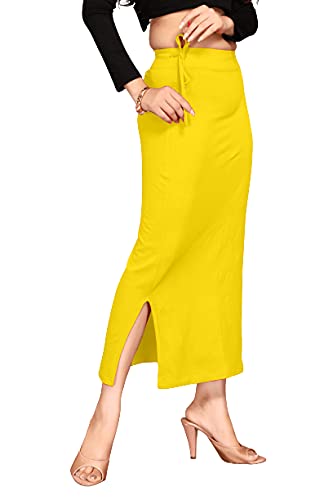 Image of Side Rope Saree Shapewear, Petticoat, Skirts for Women Polylycra Saree Shaper for Saree Dress