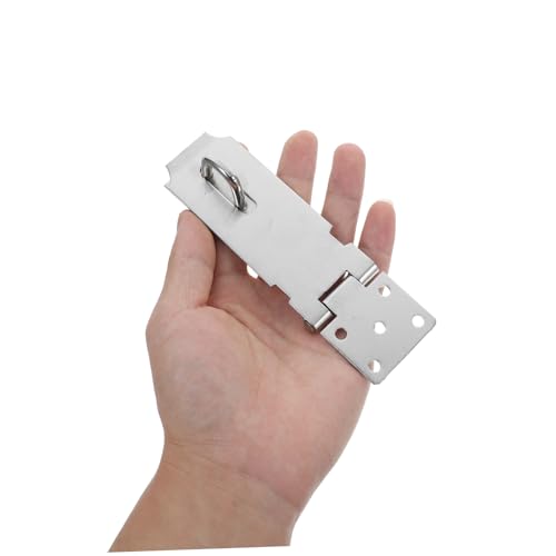 Image of Cabilock 3set Weatherproof Stainless Steel Door Lock Hasp Heavy Duty Security Latch for Outdoor Sheds Cabinets and Windows