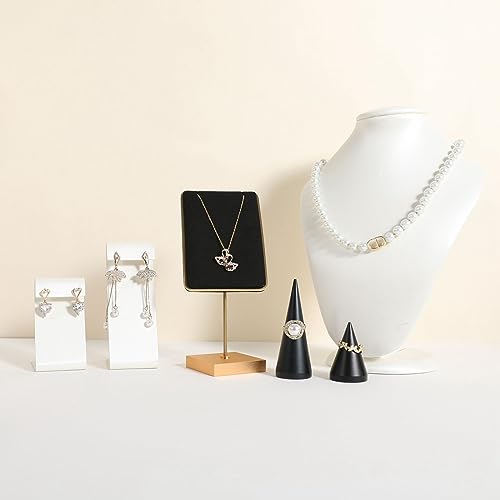 GemeShou Collana in velluto nero stand, gancio