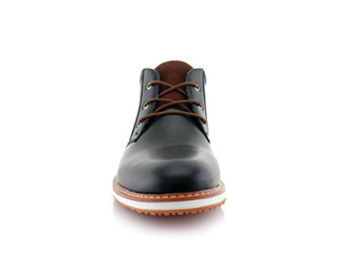 Image of Ferro Aldo Men's Chukka Boots | Classic Dress, Casual & Sneaker Styles | Lace-Up Ankle Boot for Work & Everyday Wear