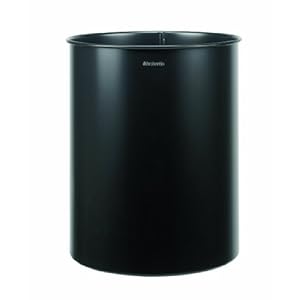 Brabantia Prullenbak 15 Liter – Matt Black