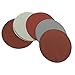 Hemoton 5 Inch Round Sandpaper Discs Sandpaper Pads Industrial-Grade Abrasive Discs