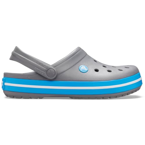 Image of crocs Unisex Crocband Charcoal and Ocean Clogs and Mules - M13