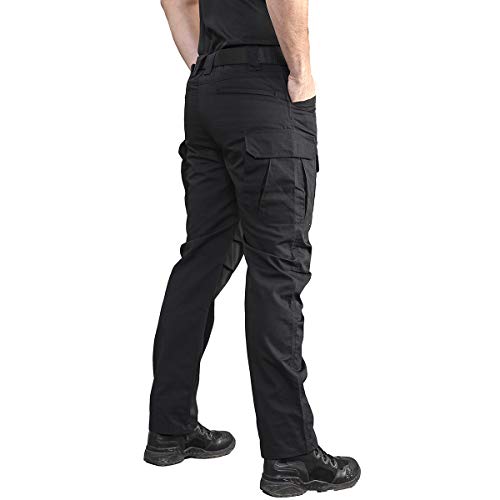 CARWORNIC Gear Men's Tactical Cargo Pants Waterpoof Lightweight Rip Stop EDC Military Combat Trousers