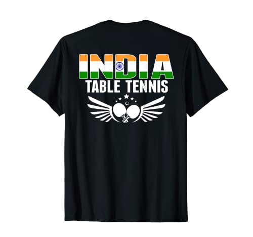 India amantes del ping pong orgullosos partidarios de tenis de mesa indios Camiseta