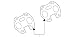 Ford 9L3Z-9448-A, Exhaust Manifold Gasket