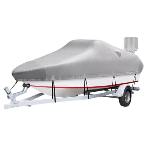 Moxilyn - Bâche de bateau - Tissu Oxford 420D - Imperméable - Anti-UV - Pour coque, rame, bateau de pêche, bateau gonflable