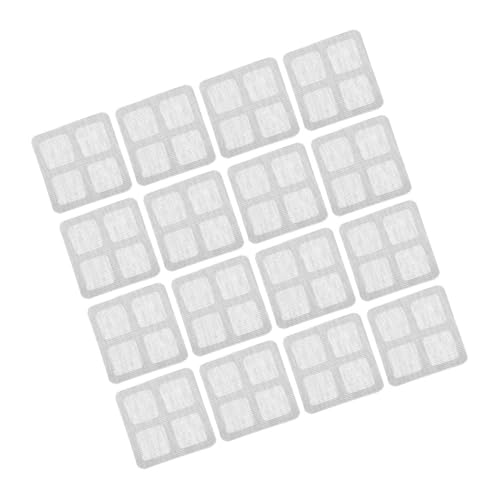 Veemoon 30 Piezas Adhesivos de Filtro antiobstrucción bañera baño barrena los receptores Adhesivo antiobstrucción para Suelo. Etiqueta engomada del desagüe del Piso del Inodoro el plastico
