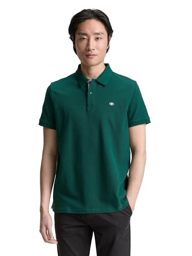 Polo homme Tom Tailor anti-déformation coton fluide