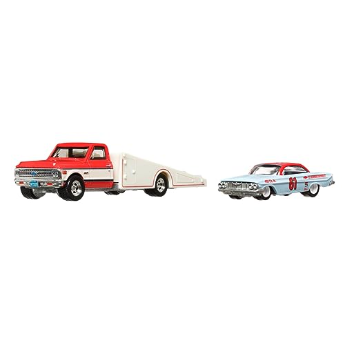Hot Wheels Team Transport '61 Impala & '72 Rampe Truck #54 HKF40