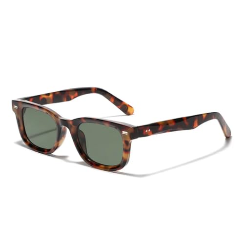 Lunettes de soleil rétro à rivets pour hommes et femmes avec protection totale UV400