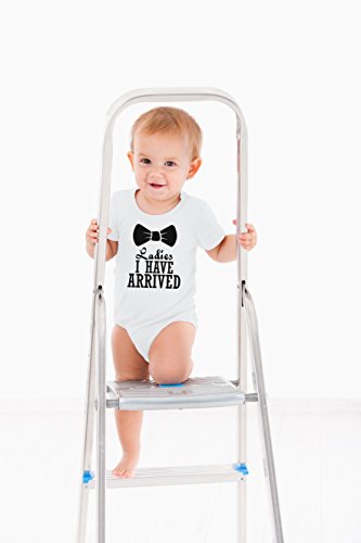 AW Fashions Ladies I Have Arrived Baby Bodysuit Funny Adorable Outfit Newborn Romper Clothing Boys Girls3