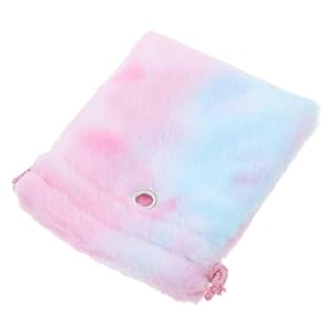 Xuyuehengqdd Pastellfarbenes Plüsch Kleintierbett