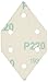 PORTER-CABLE 767602205 220 Grit Diamond-Shaped Hook & Loop Profile Sanding Sheets (5-Pack)