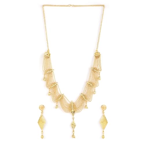 See full amazon price history chart for Rubans Gold-Plated Handcrafted Jewellery Set For Women Rubans Gold-Plated Handcrafted Jewellery Set For Women (B0D6GDNL8Q) Amazon Price History, Amazon Price Tracker