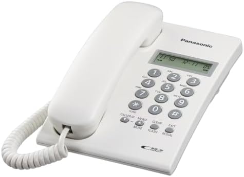 Panasonic Corded Telephone, White