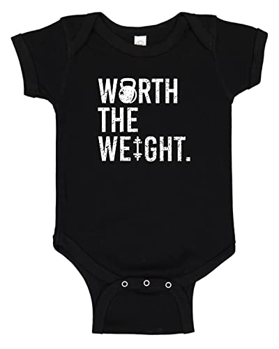 Image of DadBod Apparel DB Worth The Weight Bodysuit