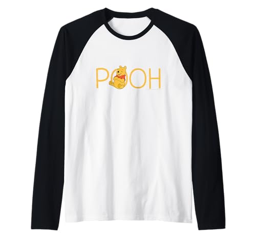 T-shirt Disney Winnie l'Ourson raglan : Style vintage sans inconfort aux épaules