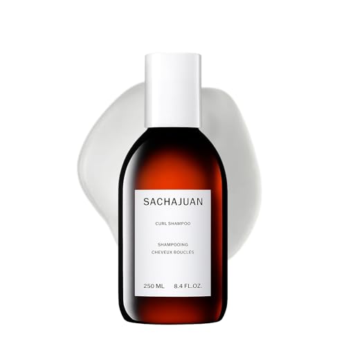 SACHAJUAN Curl Shampoo | Defining Shampoo for Curly & Wavy Hair | Frizz Control, Shine & Strength | Ocean Silk Technology & Wheat Protein | Vegan & Paraben-Free | 8.4 fl oz