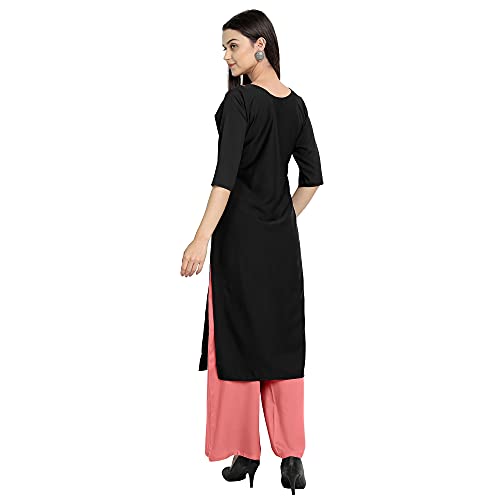 Image of Women's Crepe Regular Kurta