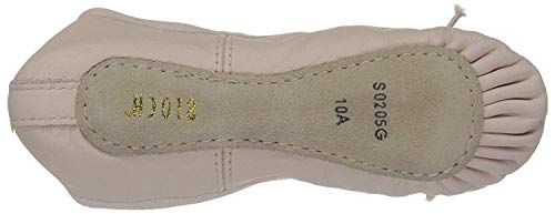 Bloch Child Ballet Shoes Toddler Shoes, Girls Shoes, High Durability Soft Leather Upper, Flexibility Full Suede Outsole, Pre-Sewn Elastic, 9 Narrow