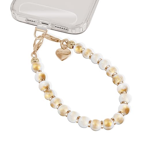 X-Lounge US-H-OASTAR Phone Chain Wristlet Beaded Cell Phone Lanyard Wrist Strap Detachable Cute Phone Charm Strap Fashion Bracelet Accessory cover