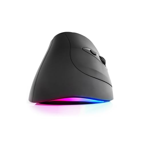 Ratón ergonómico vertical para evitar la tensión muscular con sensor de 4000 DPI 3