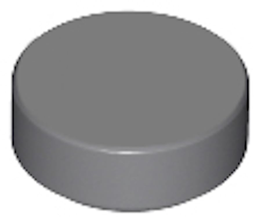 LEGO Tile 1x1, Part 98138 (Dark Bluish Gray, 50, Bricks) — image 1