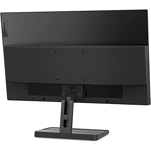 Image of Lenovo L24e-30 23.8-Inch Ultra-Thin FHD Monitor, VA Panel, FreeSync, 3-Side NearEdgeless, 75Hz, 4ms, HDMI, VGA, VESA Mountable, Black