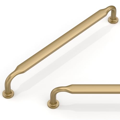 Talentedeco 10 Pack Champagne Bronze Cabinet Pulls 7.5 Inch(192mm) Kitchen Cabinet Handles Cabinet Hardware for Drawer Pulls