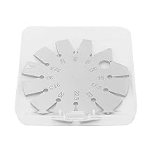 Stainless Steel Bevel Angle for Knife Blade Measurement 15-120 Degree Compact Size with Storage Box Suitable for Woodworking Cutting Tools