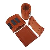 HOMOBABE 4 Stück Kamerataschen Trennwände Teiliges Set für Einsätze für Organisation von Kameras und Zubehör Stoßfest und Braun