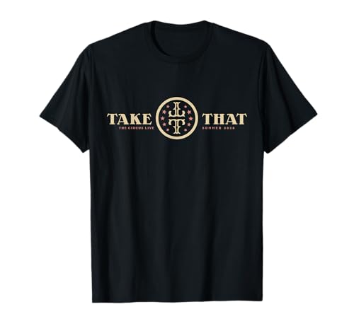 Take That The Circus Logo Tour Dateback Camiseta