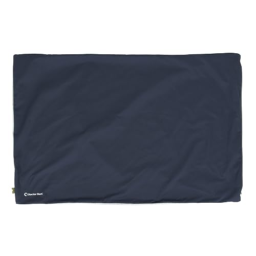 Doctor Bark Country Kissen Cover - Überzug Für Country Hundekissen L - Flauschige Fleece-Liegefläche - Waschbar - GreenLabel (Cover - L, Königsblau)