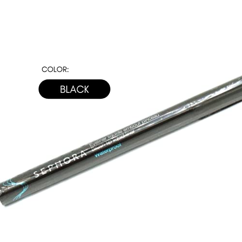 Sephora Brush Tip Liquid Eye Liner Pen Highly Pigmented - Black #TOP2