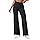YEOREO Workout Leggings Womens No Front Seam Straight Leggings 29" High Waist Buttery Eddiy Gym Yoga Pants Black M