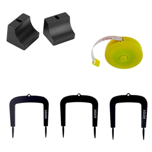 WEISUYUUS 3pieces Golfs Putting Gates Metal Golfs Training Tool Golfs Putter Practice Beginners Putt Trainer for Indoor Outdoor