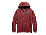 harley davidson sweatjacke damen gesticktes Bar & Shield auf der Brust