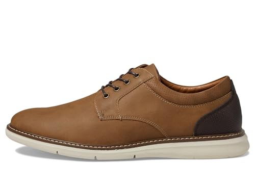 Image of Nunn Bush Chase 2.0 Casual Plain Toe Oxford Contemporary Lace-Up
