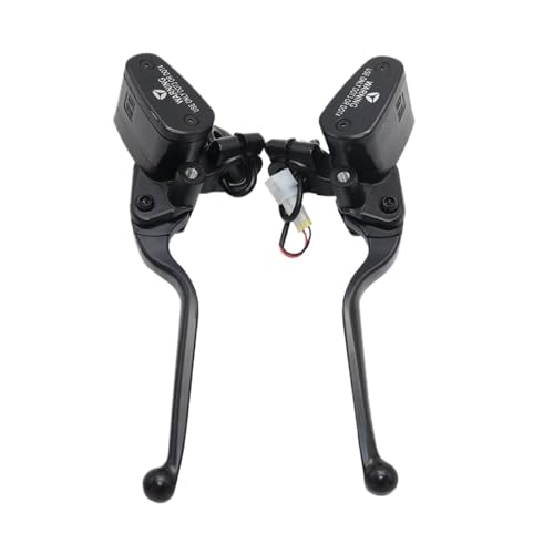 Universal Hydraulic Brake Clutch Pump Master Cylinder 50-250CC Compatible With Scooter Dirt Bike Moped Quad ATV Handle Accessories(Pair)