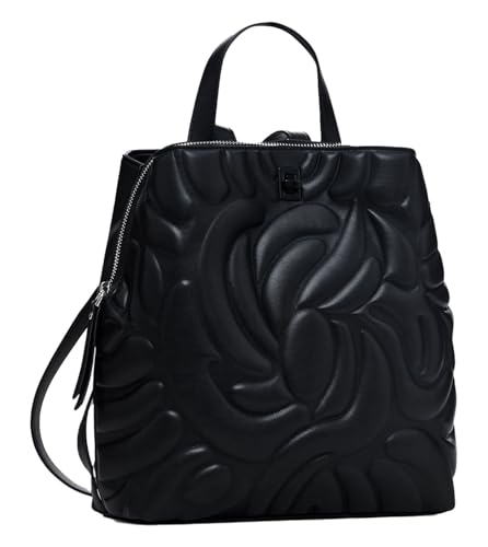 Mini sac à dos femme noir tendance en simili cuir résistant