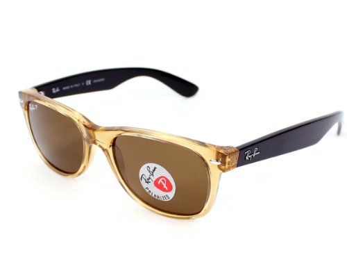 Image of Ray-Ban RB2132 New Wayfarer Polarized Square Sunglasses