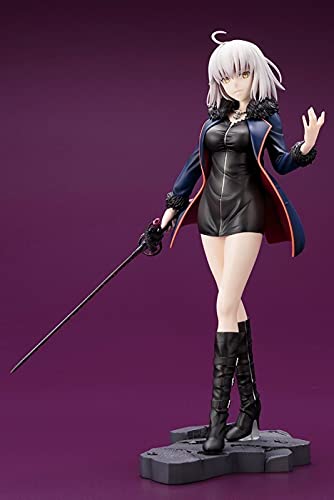 25Cm Anime Fate Grand Joan Of Arc Arutoria Pendoragon Arturia Altria Apocrypha Fgo Black Jeanne Saber Ruler Beautiful Girl's Pvc Adult Toy Gift Statue Ornament Action Figure #TOP1