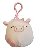 Squishmallows 3.5' Clip-On Caedyn The Cow