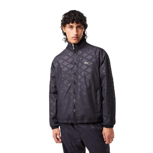 Lacoste Men's Monogram Print Track Jacket