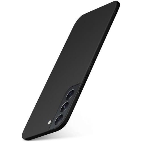 moex Alpha Coque de protection pour Samsung Galaxy S22 - Ultra fine - Avec protection de l'appareil photo surélevée - Coque rigide arrière - Minimaliste -...