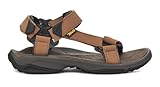 Teva Terra Fi Lite Leather M's, Sandalias de Senderismo para Hombre, Marrón (Brown), 42