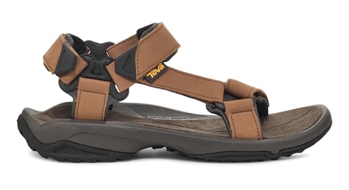 Teva Terra Fi Lite Leather M S, Sandalias De Senderismo Para Hombre, Marrón Brown , 42