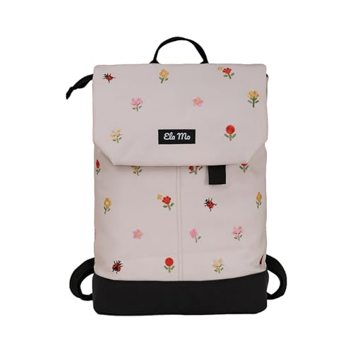 Ela Mo Rucksack Damen - Arbeitsrucksack mit Laptopfach mit Anti Diebstahl - Mittelgroßer Damenrucksack für Uni Schule Büro & Reisen - Tagesrucksack für Mädchen und Frauen (Losy)