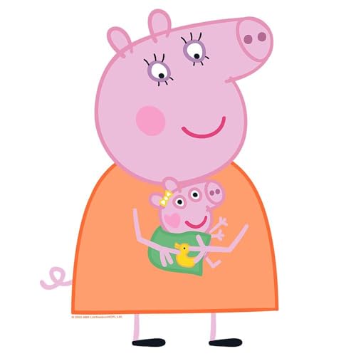 CafePress Peppa Pig: Holding Baby 24"x13" Large Weekender Tote2